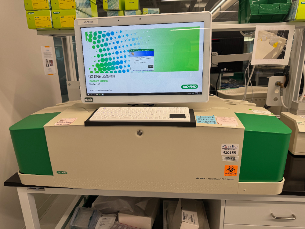 Image of Bio-Rad QX ONE Droplet Digital PCR System